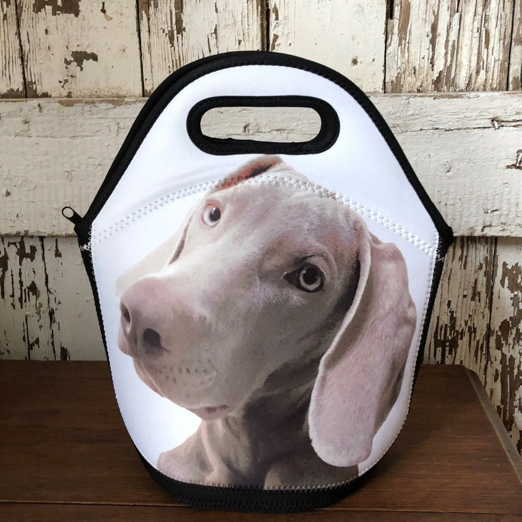 Custom Pet Photo Lunch Tote- Personalized Animal Lover Lunch Bag - Larissa  Made This